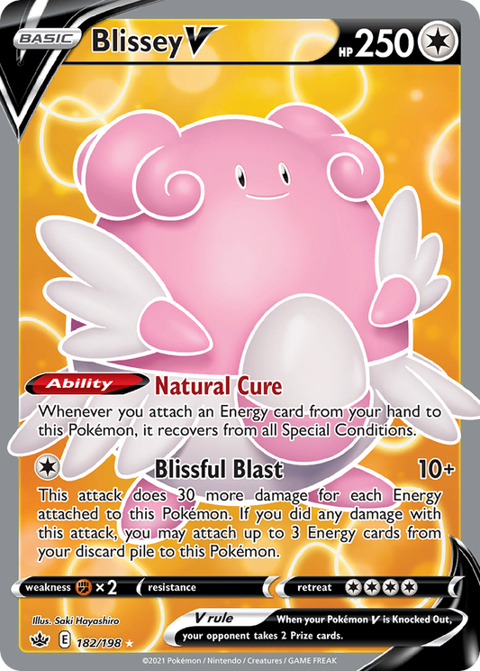 Blissey V - 182/198 Chilling Reign