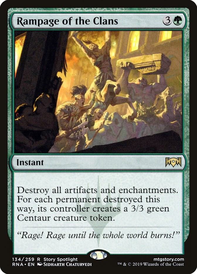 Rampage of the Clans [Ravnica Allegiance] 134