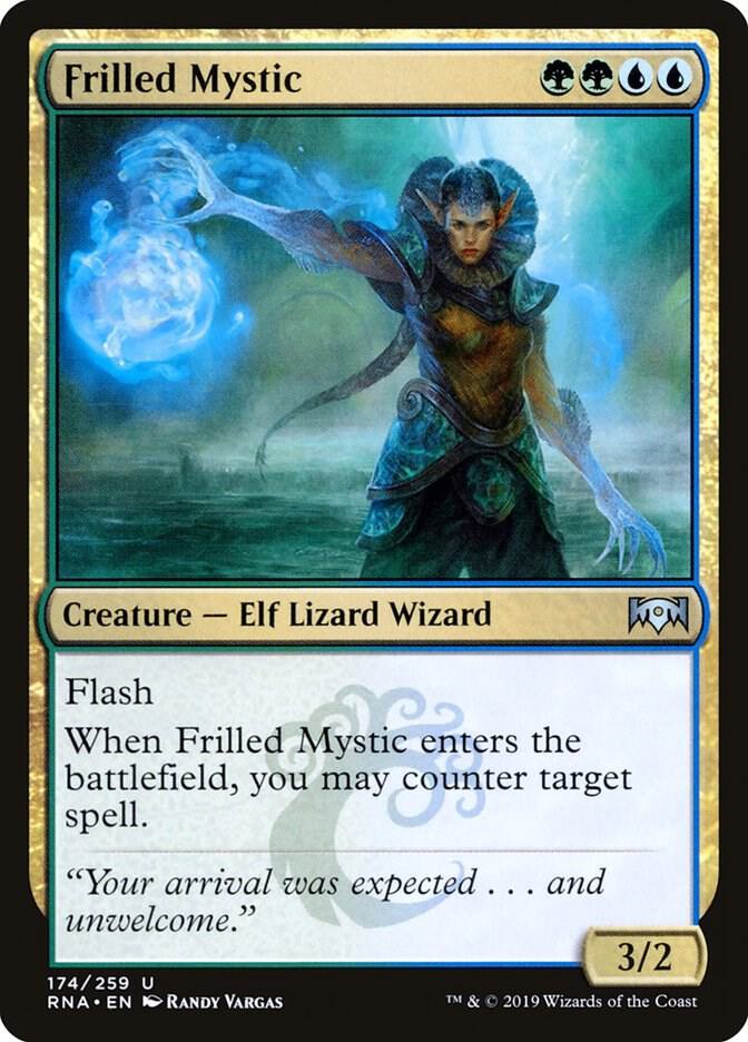 Frilled Mystic [Ravnica Allegiance] 174