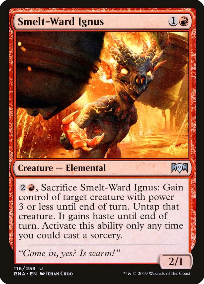 Smelt-Ward Ignus [Ravnica Allegiance] 116