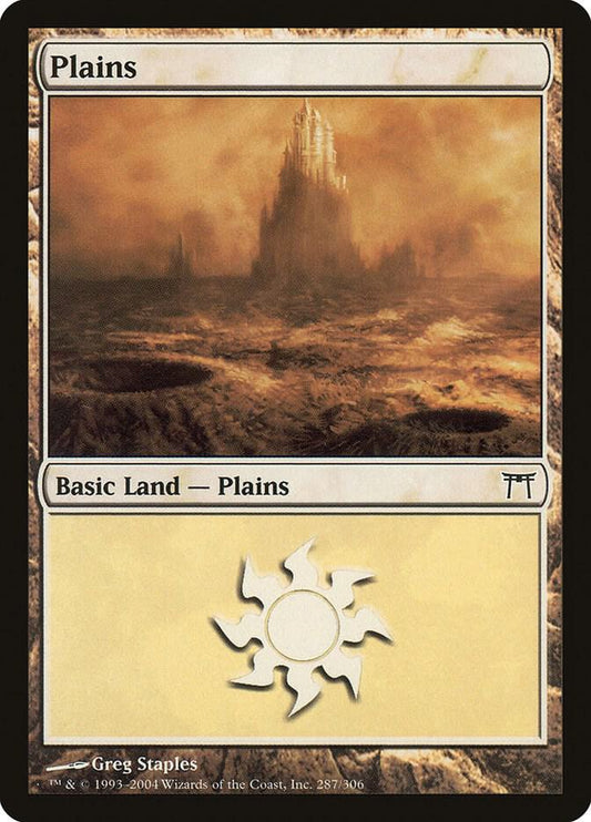Plains (287) [Champions of Kamigawa] 287