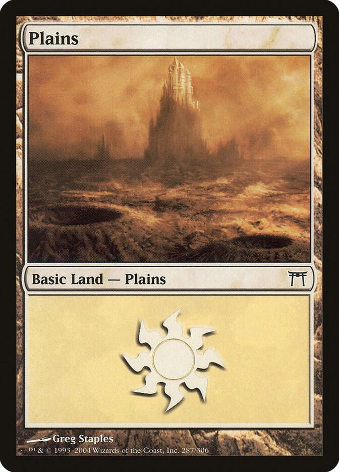 Plains (287) [Champions of Kamigawa] 287