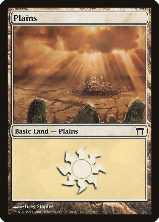Plains (288) [Champions of Kamigawa] 288