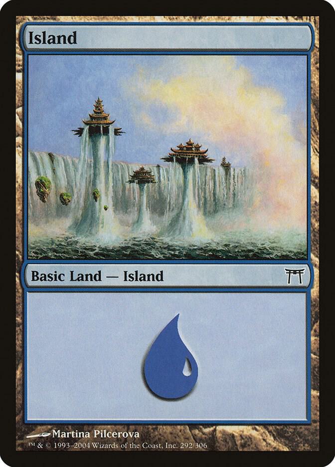 Island (292) [Champions of Kamigawa] 292