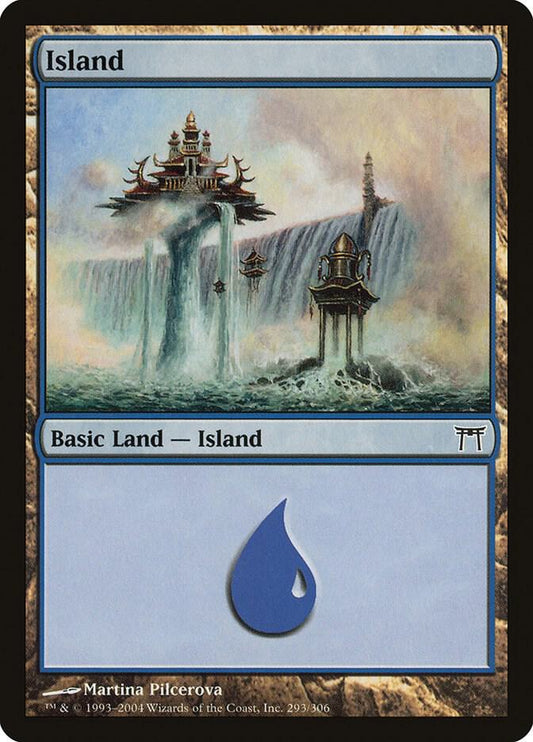 Island (293) [Champions of Kamigawa] 293