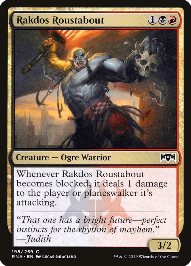 Rakdos Roustabout [Ravnica Allegiance] 198