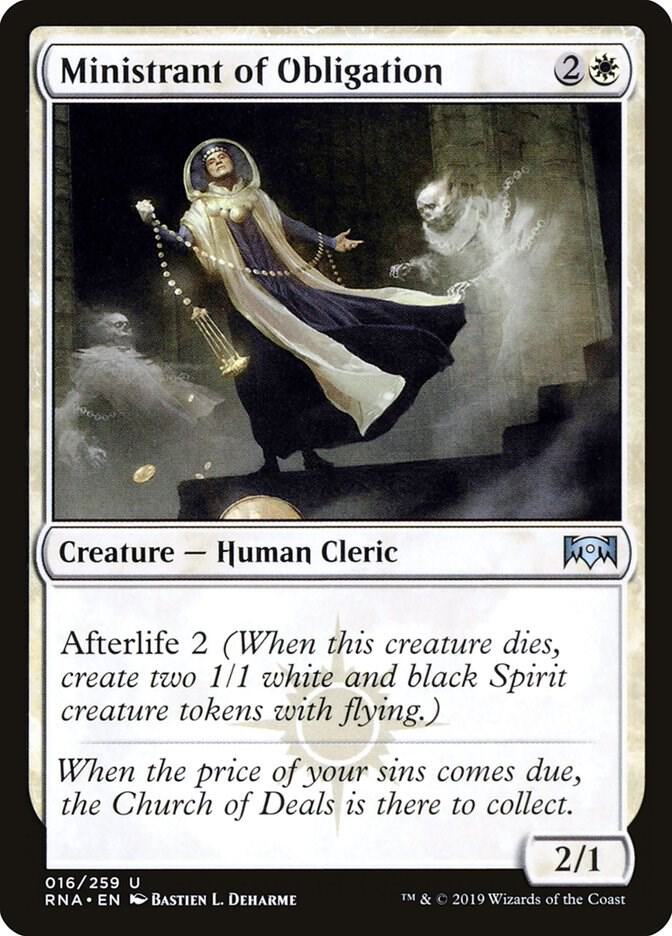 Ministrant of Obligation [Ravnica Allegiance] 16
