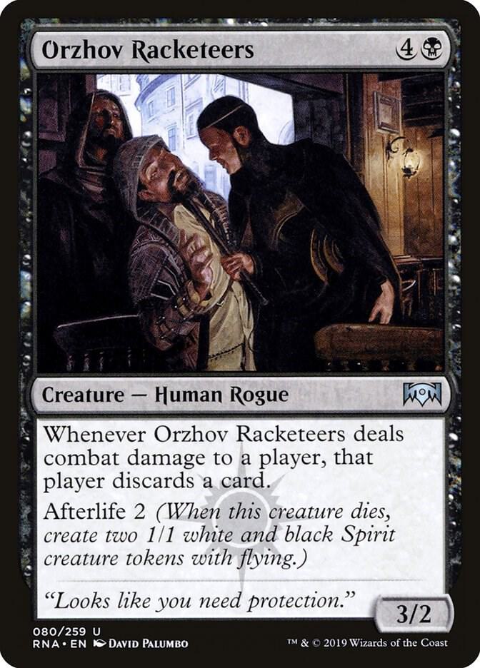 Orzhov Racketeers [Ravnica Allegiance] 80