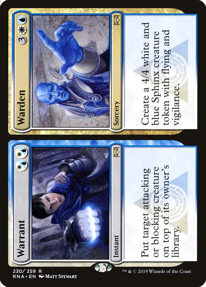 Warrant // Warden [Ravnica Allegiance] 230