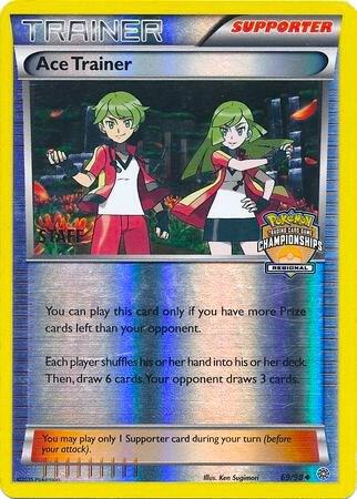Ace Trainer - 69/98 (Regional Championships) [Staff] [League & Championship Cards] 069/098