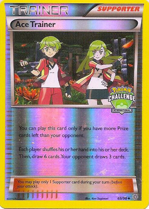 Ace Trainer - 69/98 (International Challenge) [League & Championship Cards] 069/098