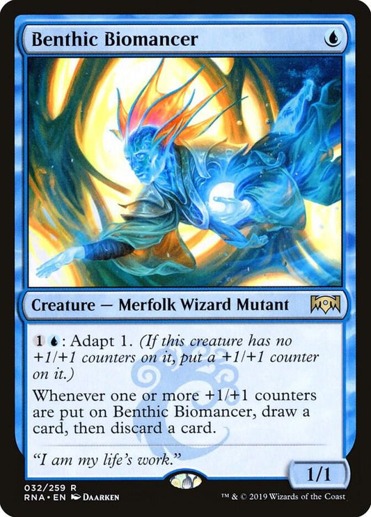 Benthic Biomancer [Ravnica Allegiance] 32