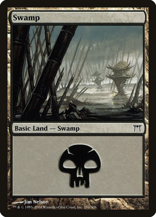 Swamp (296) [Champions of Kamigawa] 296