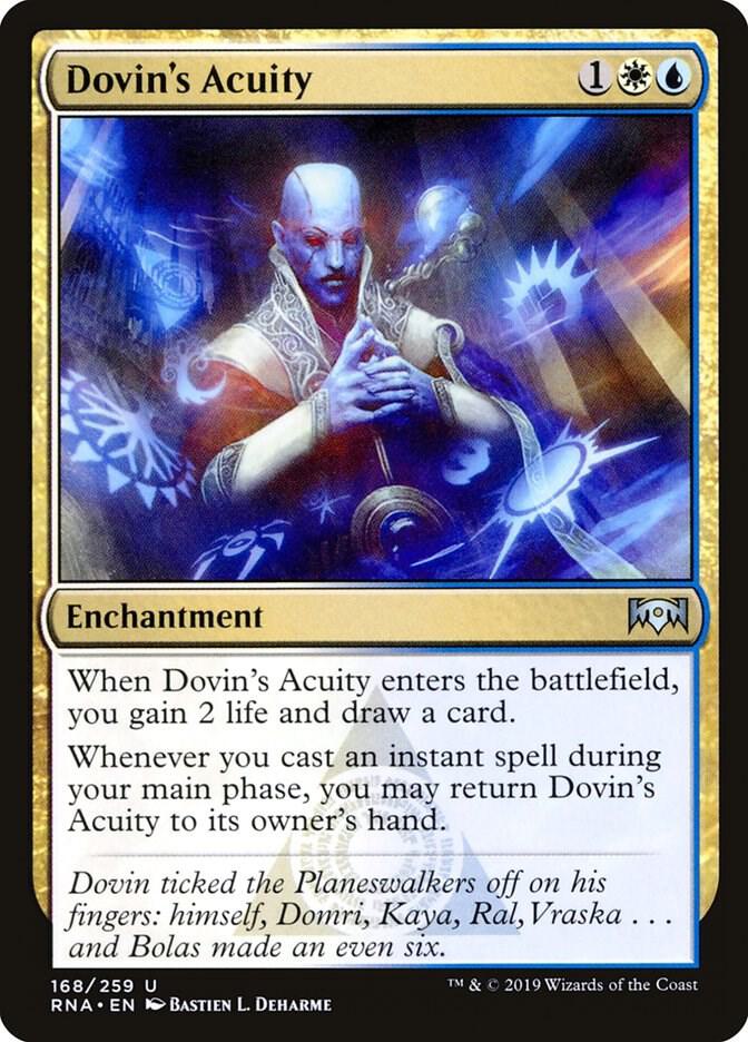Dovin's Acuity [Ravnica Allegiance] 168