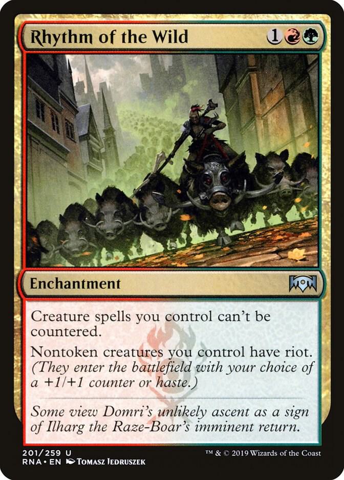 Rhythm of the Wild [Ravnica Allegiance] 201