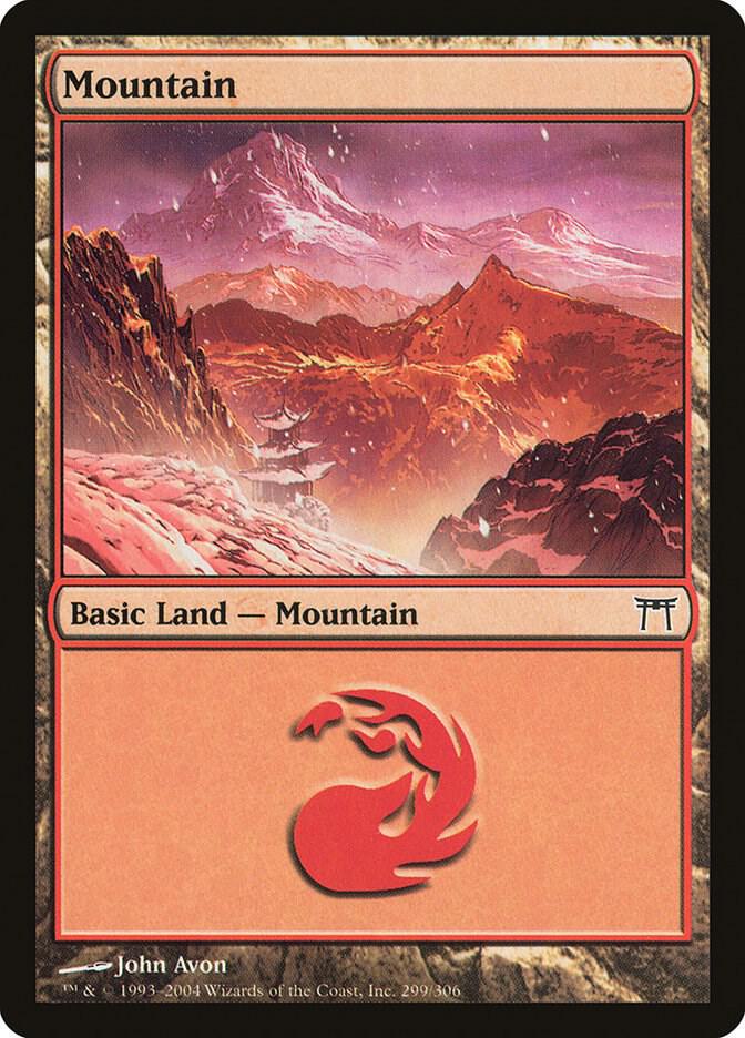 Mountain (299) [Champions of Kamigawa] 299