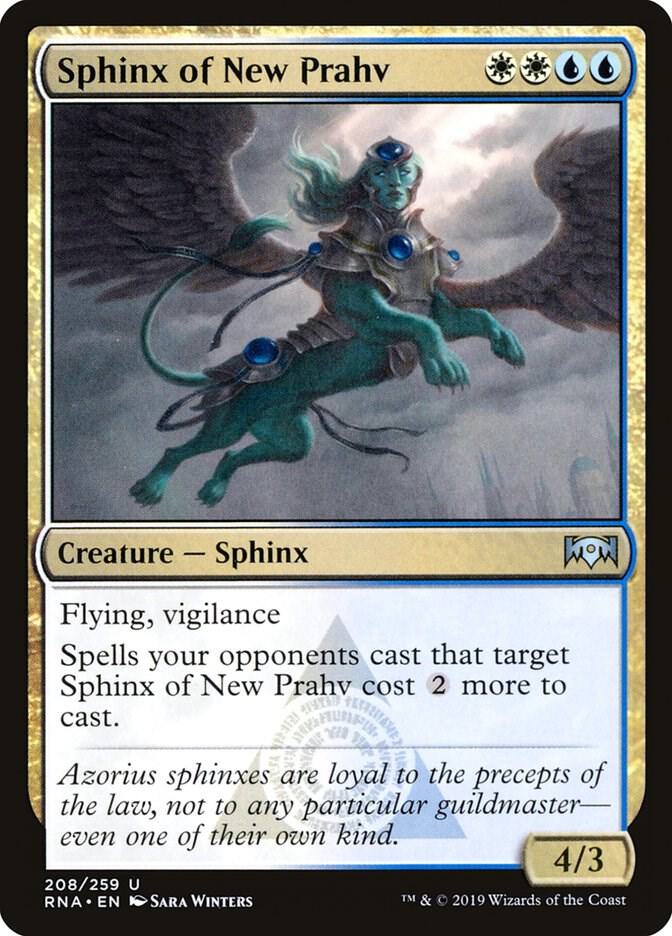 Sphinx of New Prahv [Ravnica Allegiance] 208
