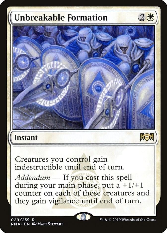 Unbreakable Formation [Ravnica Allegiance] 29