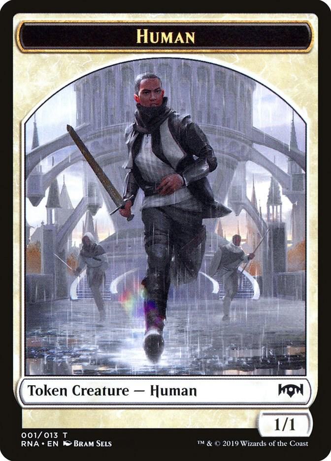 Human Token [Ravnica Allegiance] 1