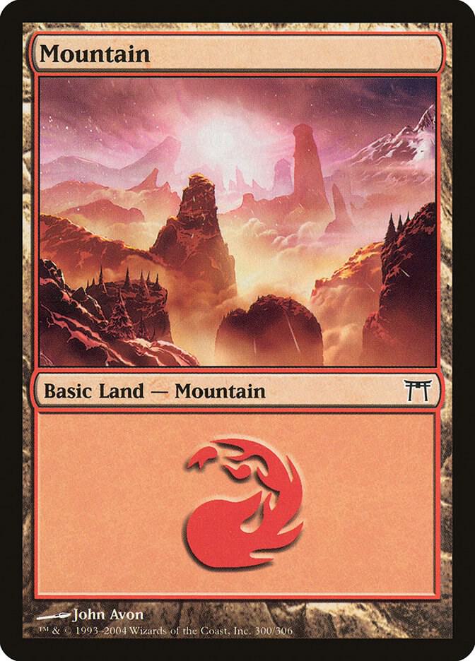 Mountain (300) [Champions of Kamigawa] 300