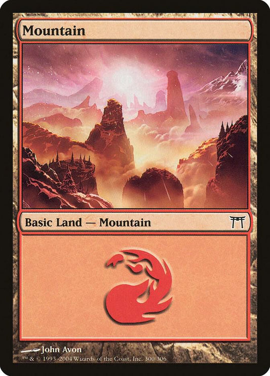 Mountain (300) [Champions of Kamigawa] 300