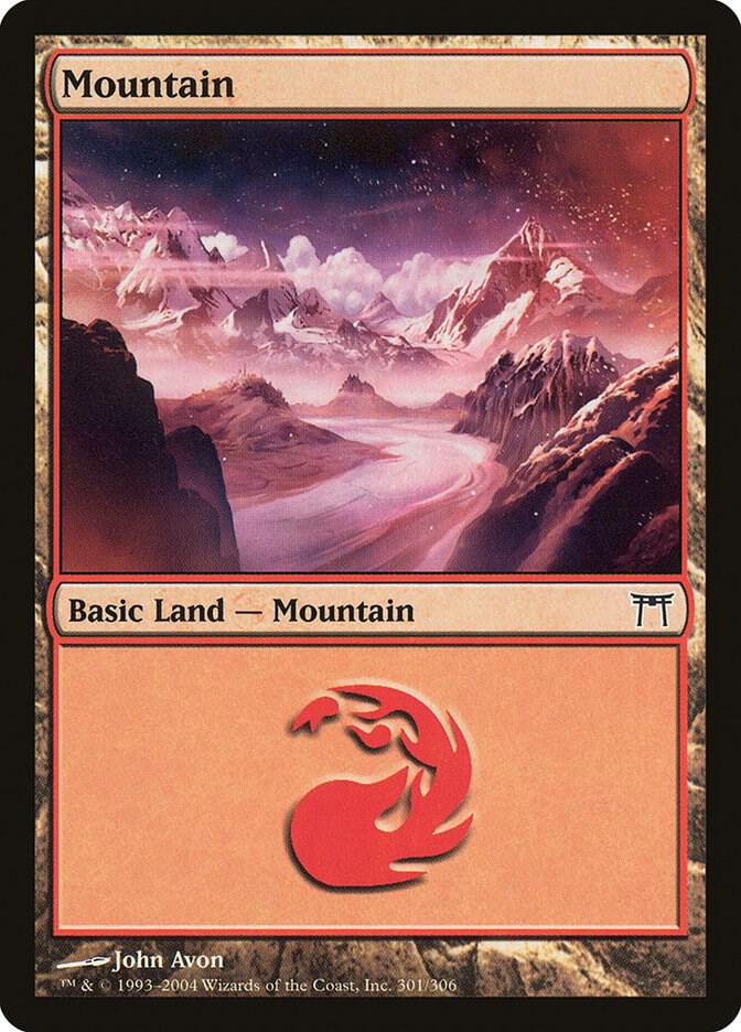 Mountain (301) [Champions of Kamigawa] 301