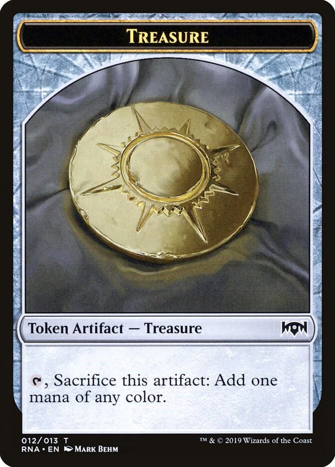 Treasure Token [Ravnica Allegiance] 12