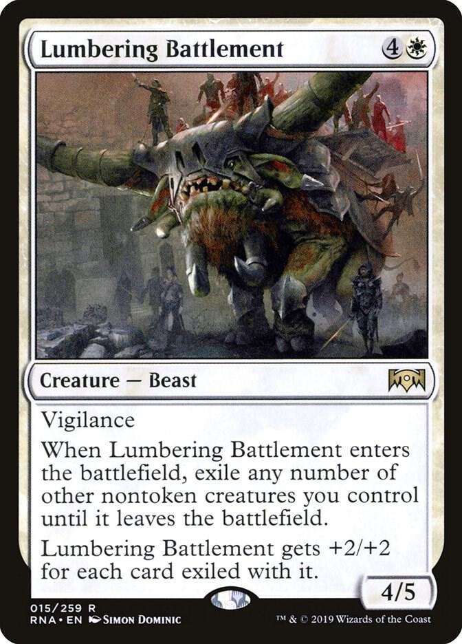 Lumbering Battlement [Ravnica Allegiance] 15