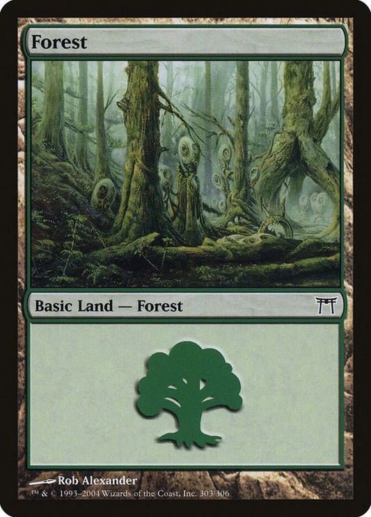 Forest (303) [Champions of Kamigawa] 303