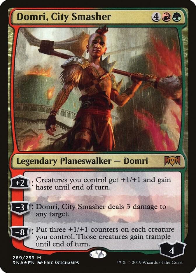 Domri, City Smasher [Ravnica Allegiance] 269