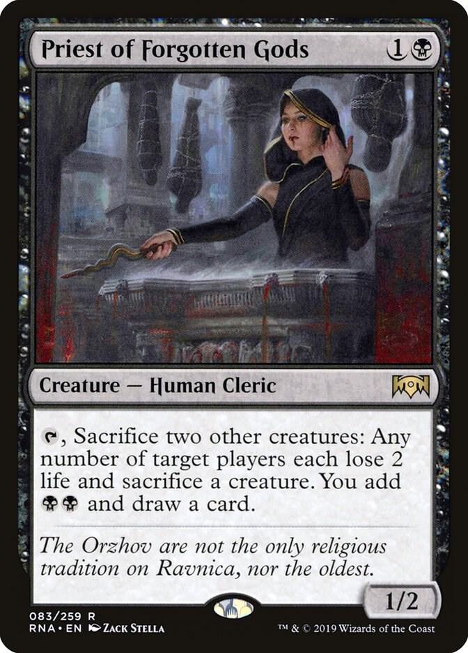 Priest of Forgotten Gods [Ravnica Allegiance] 83