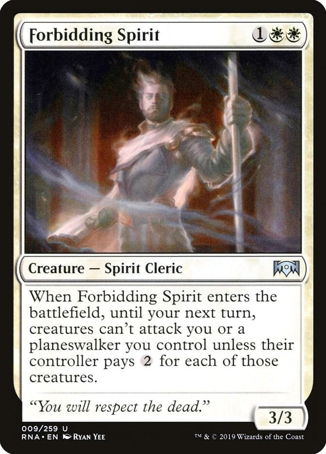 Forbidding Spirit [Ravnica Allegiance] 9