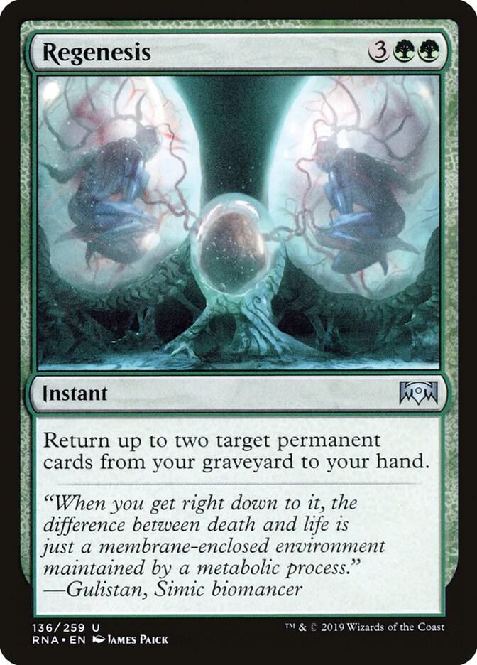 Regenesis [Ravnica Allegiance] 136
