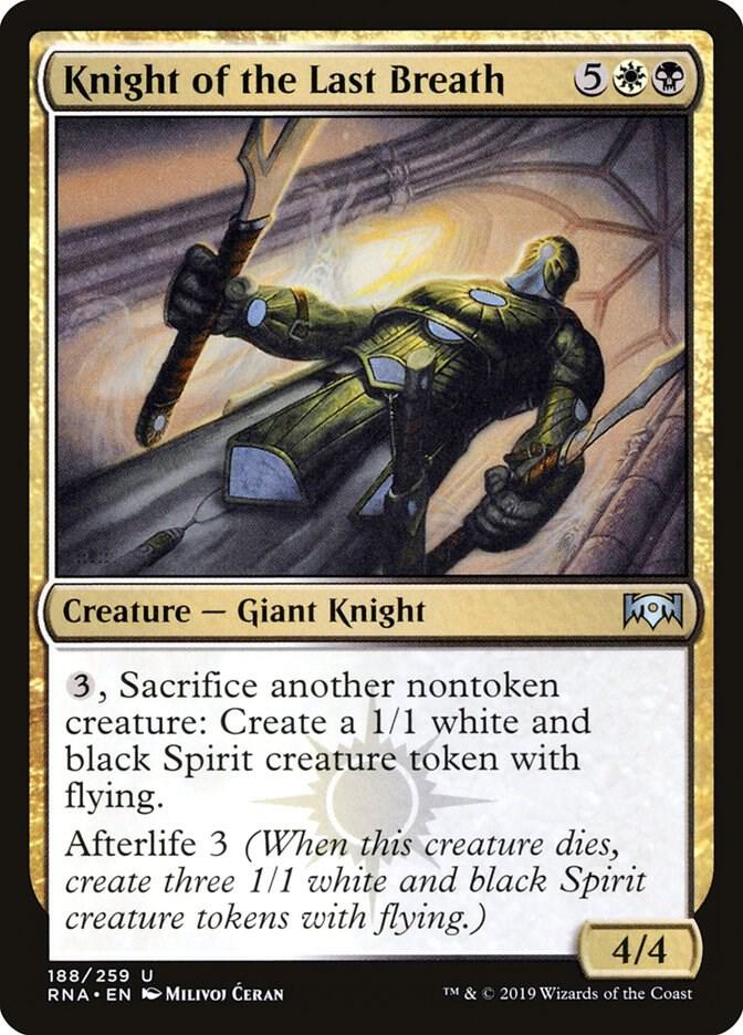 Knight of the Last Breath [Ravnica Allegiance] 188