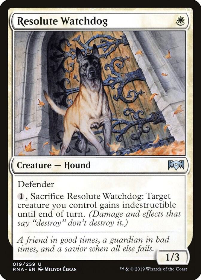 Resolute Watchdog [Ravnica Allegiance] 19