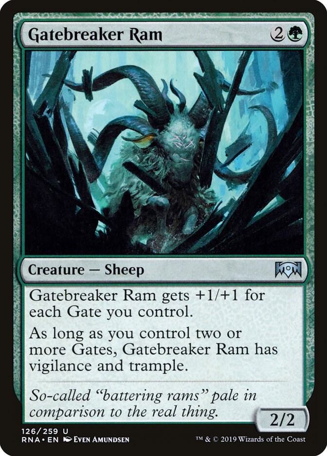 Gatebreaker Ram [Ravnica Allegiance] 126