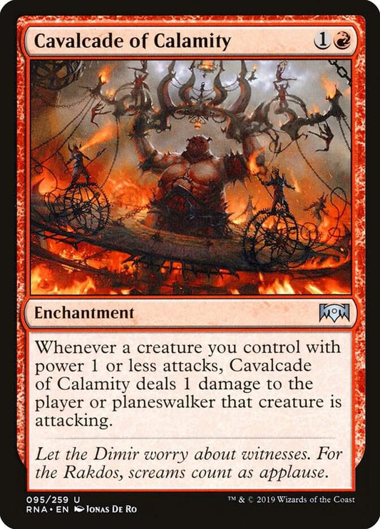 Cavalcade of Calamity [Ravnica Allegiance] 95