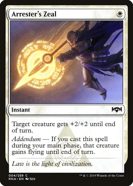 Arrester's Zeal [Ravnica Allegiance] 4