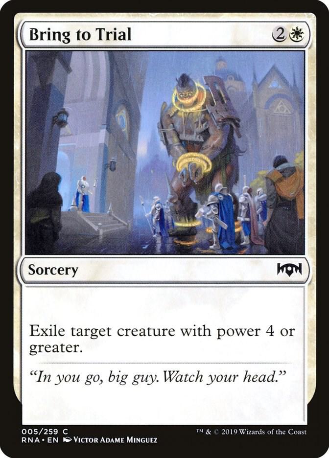 Bring to Trial [Ravnica Allegiance] 5