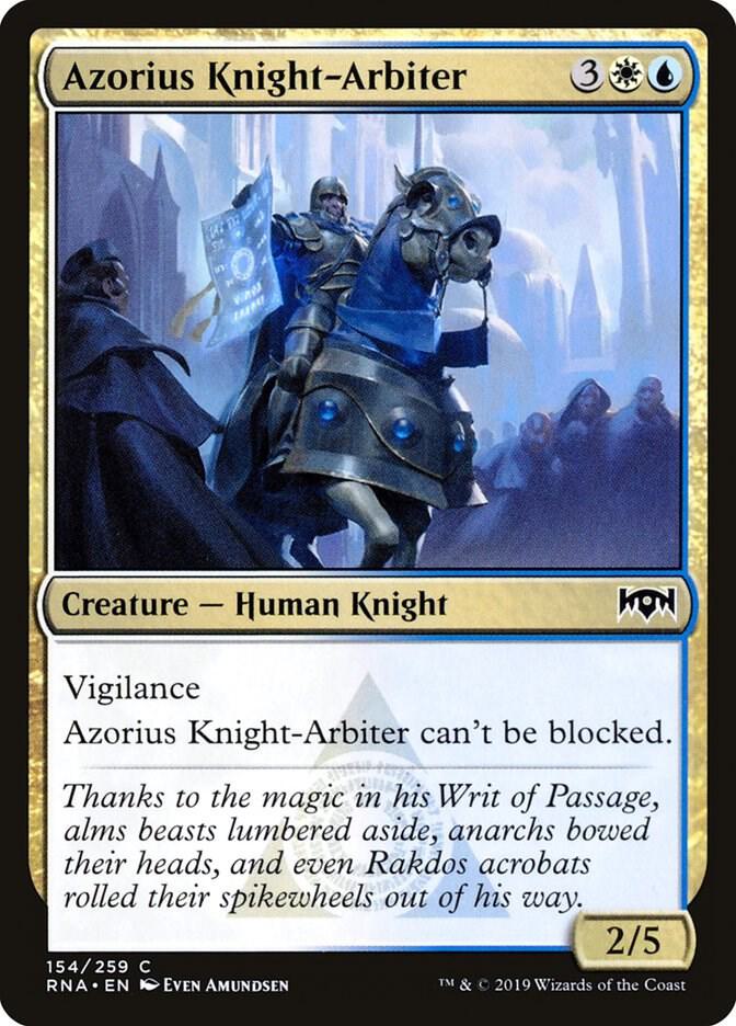 Azorius Knight-Arbiter [Ravnica Allegiance] 154