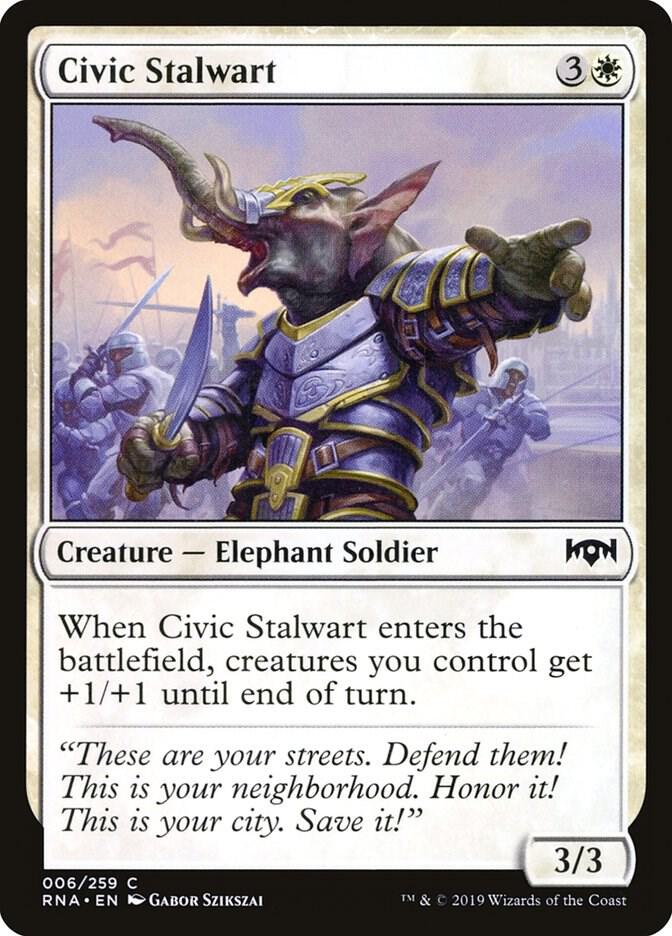 Civic Stalwart [Ravnica Allegiance] 6
