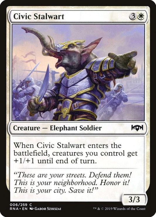 Civic Stalwart [Ravnica Allegiance] 6