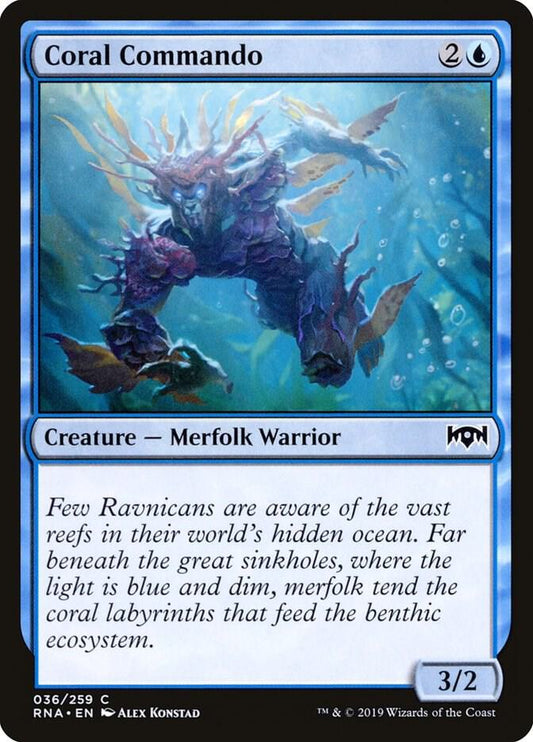 Coral Commando [Ravnica Allegiance] 36