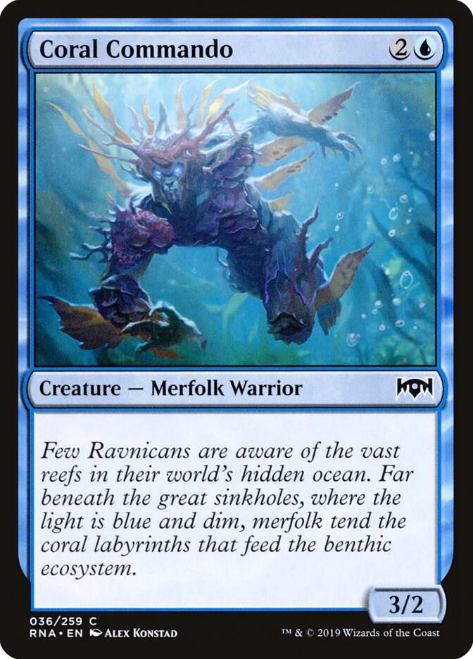 Coral Commando [Ravnica Allegiance] 36