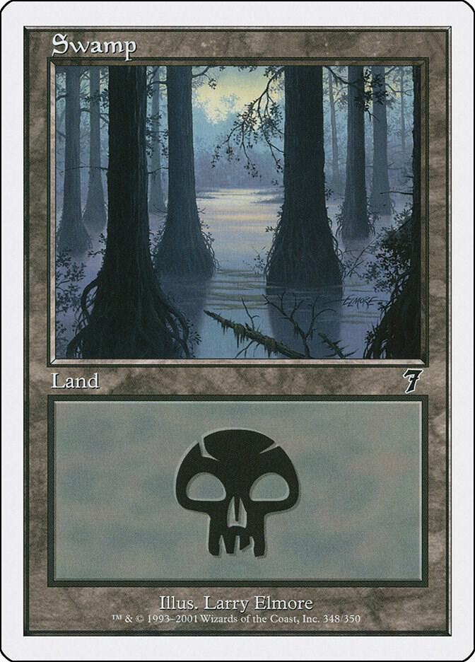 Swamp (348) [7th Edition] 348