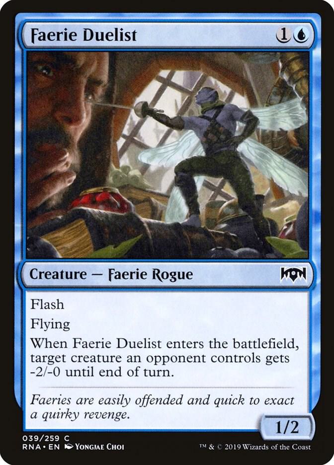 Faerie Duelist [Ravnica Allegiance] 39