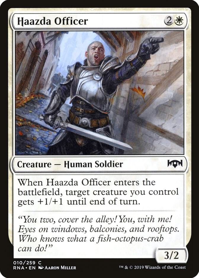 Haazda Officer [Ravnica Allegiance] 10