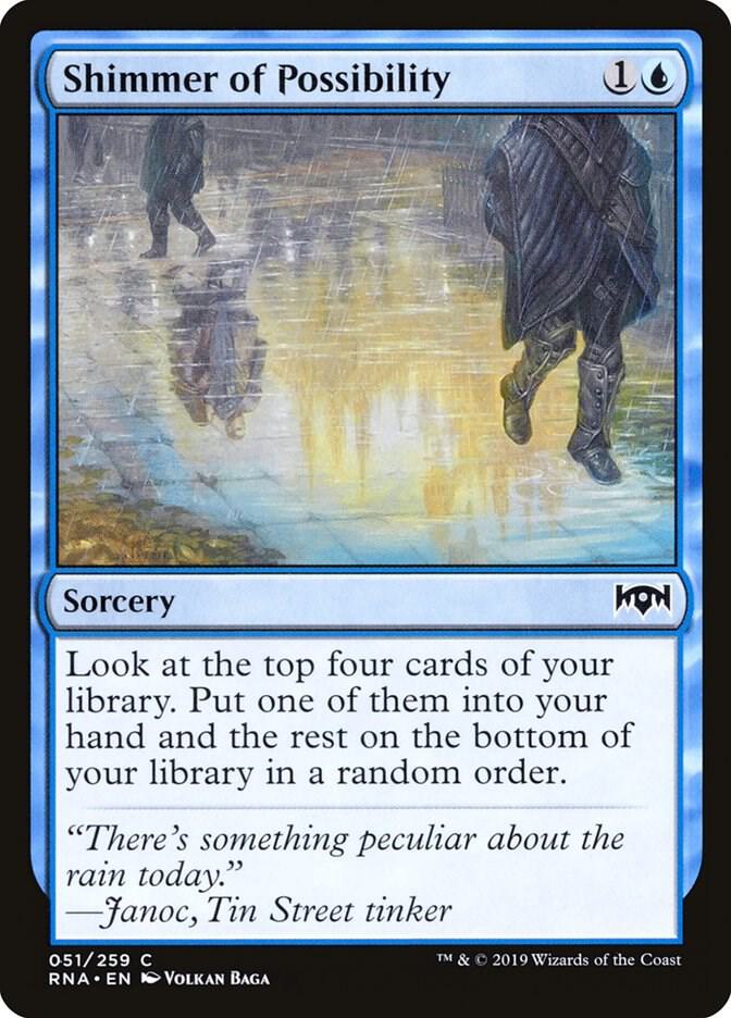 Shimmer of Possibility [Ravnica Allegiance] 51