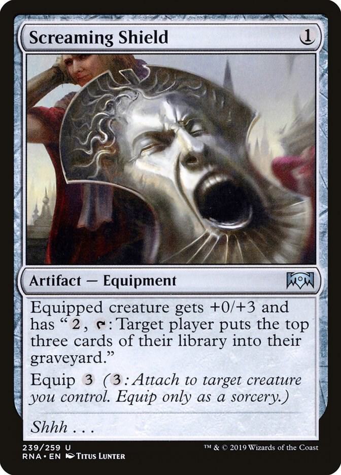 Screaming Shield [Ravnica Allegiance] 239