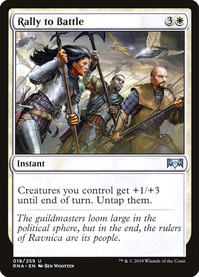 Rally to Battle [Ravnica Allegiance] 18